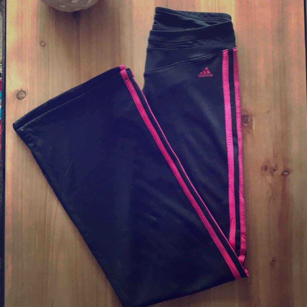 Adidas climacool black/pink long pants